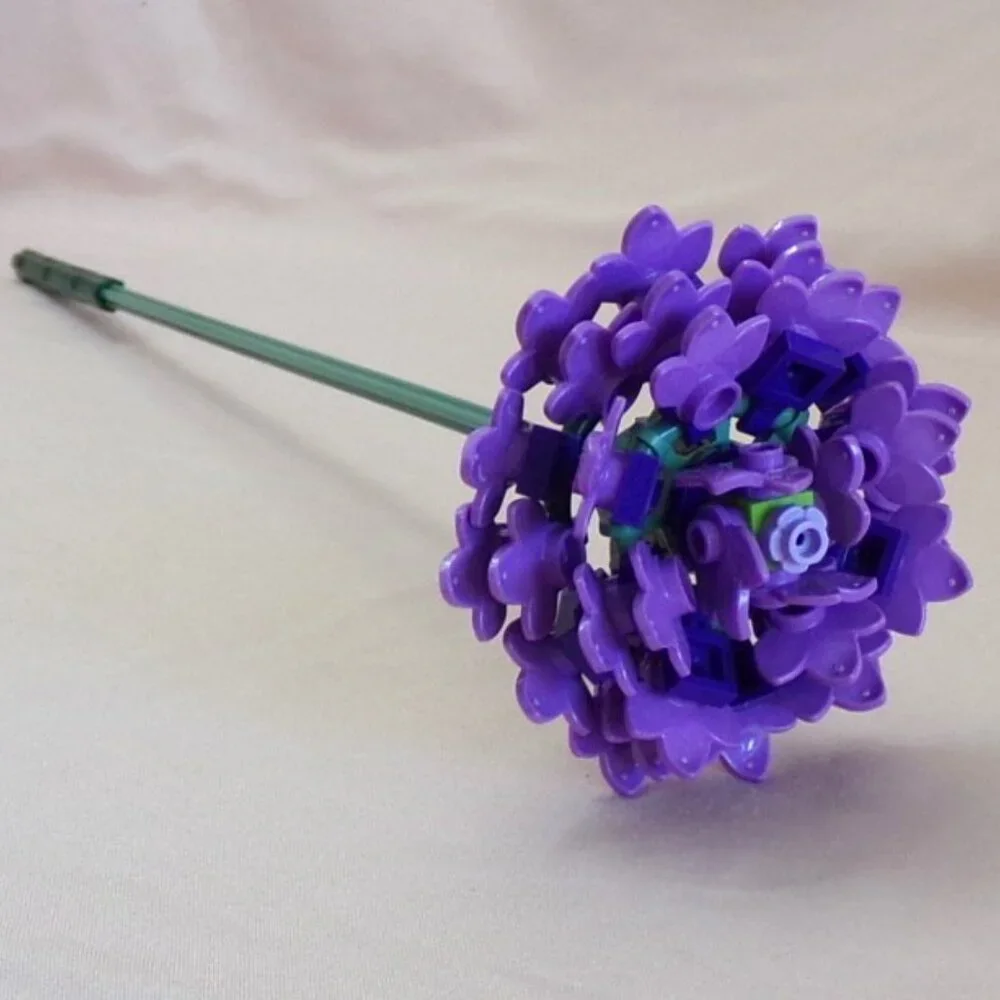 LEGO Botanical Flowers - 1pcs Aster Purple - Individual Sale-10280 Fast Ship